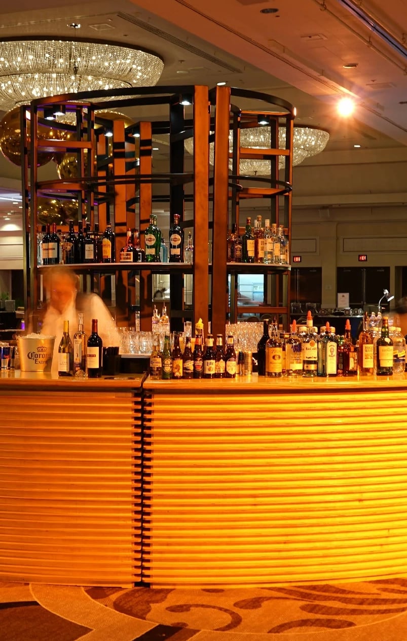 Music-themed lounge furniture rentals by By Dzign in Las Vegas