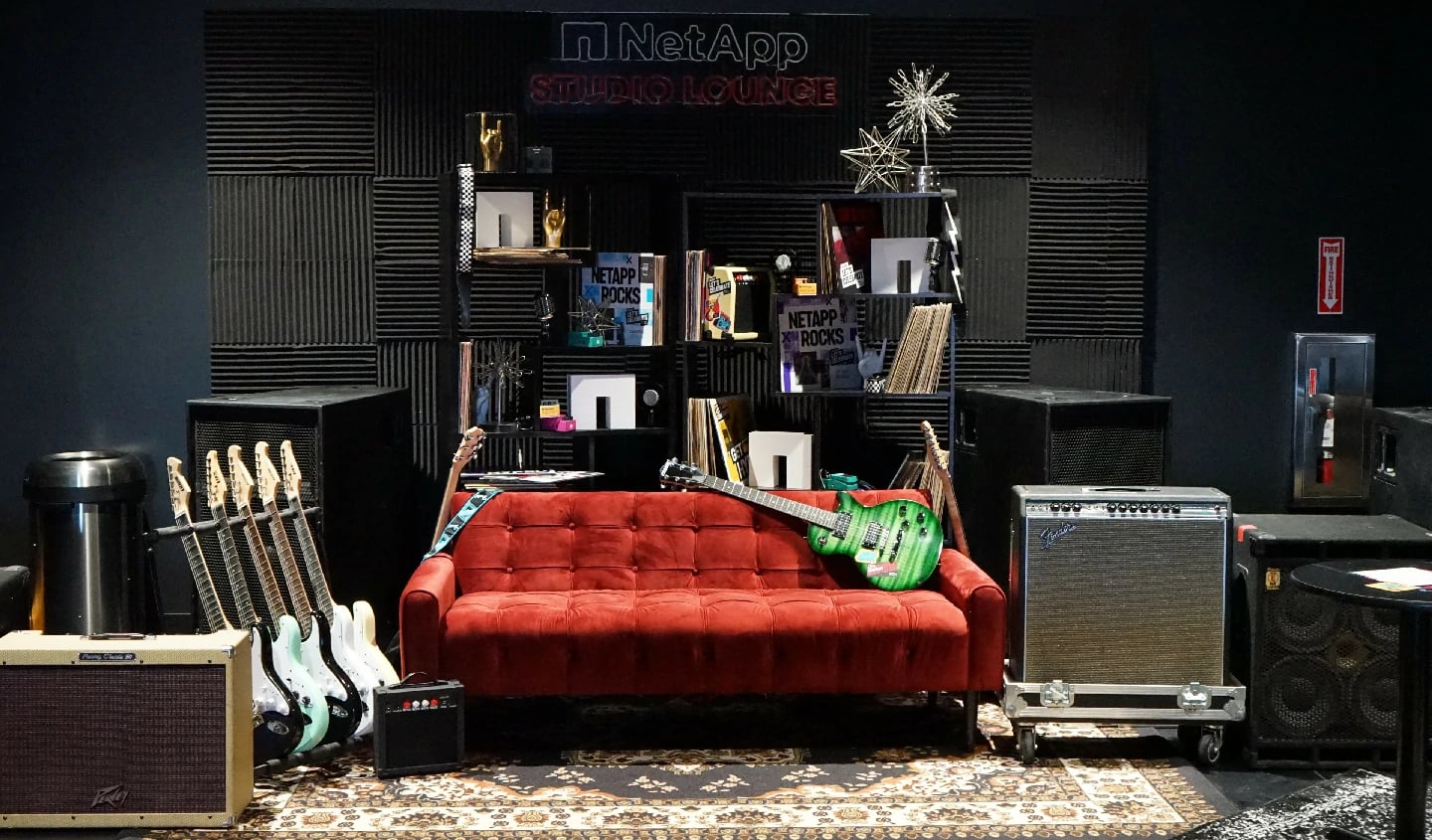 Music-themed lounge furniture rentals by By Dzign in Las Vegas