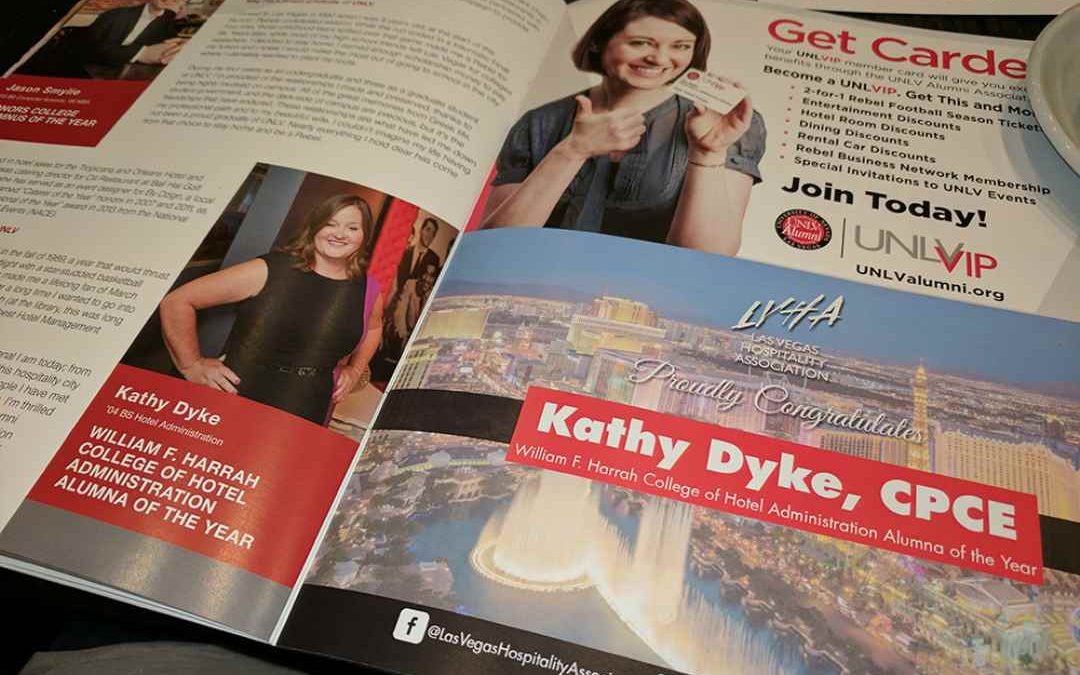 By Dzign Event Dzigner Kathy Dyke Named UNLV Hotel College Alumna of the Year
