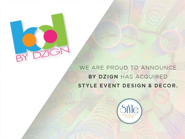 By Dzign Acquires Style Event Design
