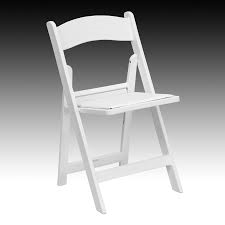white chair folding
