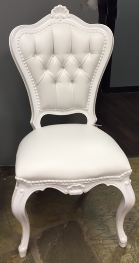 White Polart Chair Rental Vegas