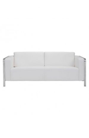 White charging sofa rental