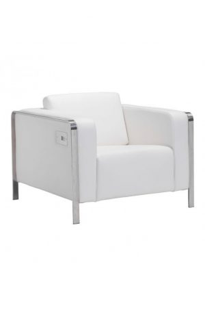 White charging chair rental