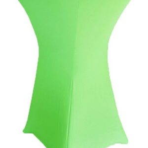 Lime Green Cocktail Table Spandex Linen