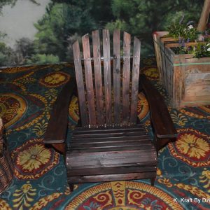 Adirondack Chair Wooden Rental