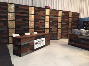 Reclaimed Wood Wall Rental Vegas