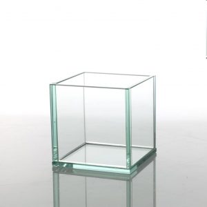 Glass Plate Cube 5"