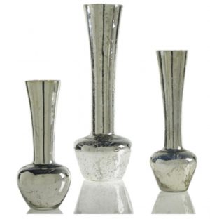 Silver Mercury Bazaar Vase 18"