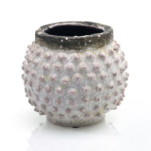 White Texture Vase 4.5"
