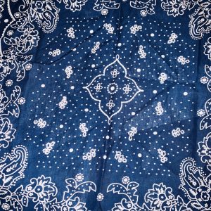 Blue Western Bandana Napkin