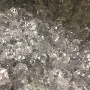 Clear Plastic Gems