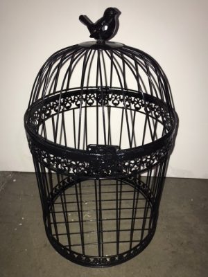 Black Bird Cage 16"