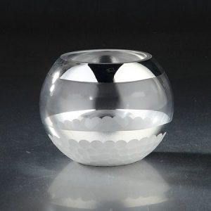 Silver Elsa Bowl Vase