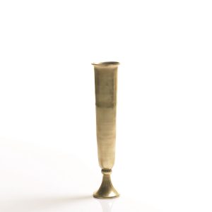 Gold Metal Milan Vase 29"
