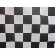 Black & White Checkered 132”