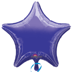 36" Purple Foil Star Balloon