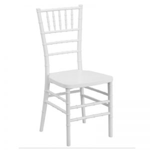 White Wood Chiavari Chair Rental Vegas