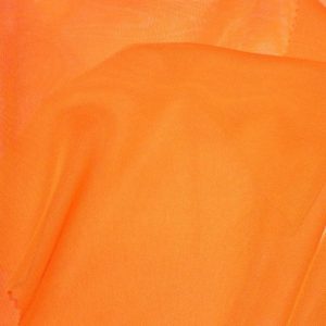Orange Chiffon Drape