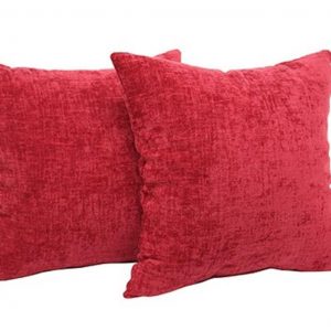 Red Velvet Pillow 18" x 18"