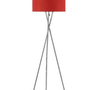Red Tripod Lamp