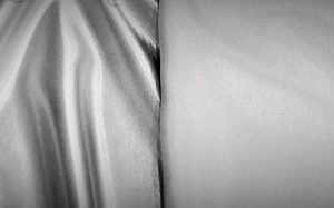 Silver Majestic Linen 6' Table Drape (90" X 132")
