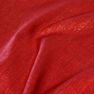 Red Shimmer Linen Rental