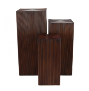 Wood Pedestal Rental