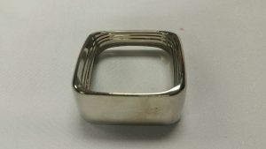 Chrome Mod Napkin Ring
