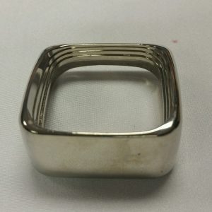 Chrome Mod Napkin Ring