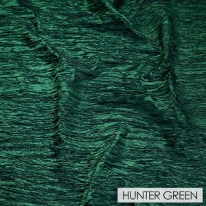 Hunter Green Accordian Taffeta