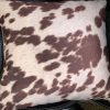 Cow Print Pillow 18" x 18"
