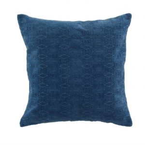 Teal Velvet Pillow (w/pattern) 20" x 20"