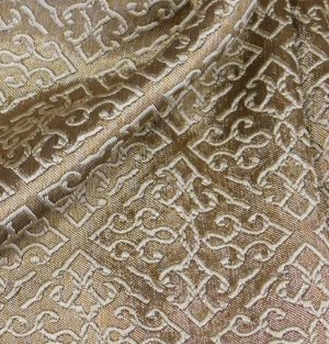 Gold Alhambra Linen 132"