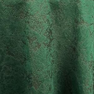 Emerald Arctic Velvet Linen 132"