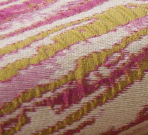 Fuchsia & Lime Cascades Linen 132"