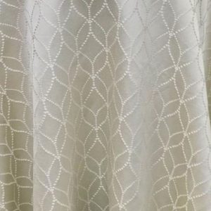 Champagne Diamante Linen 132"