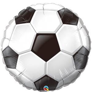 36" Soccer Ball Mylar Balloon