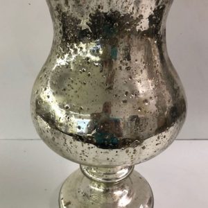 Silver Mercury Urn Vase