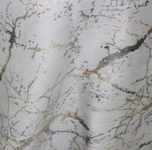 Silver & Gold Marble 132"