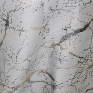 Silver & Gold Marble 132"