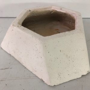 White Flux Planter Vase