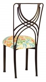 Bronze La Corde with Floral Bloom Boxed Cushion