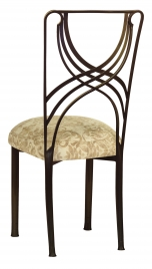 Bronze La Corde with Ravena Chenille Boxed Cushion