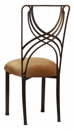Bronze La Corde with Gold Velvet Cushion