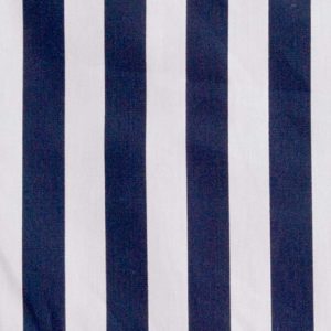 Navy Blue & White Stripe Lamour  Runner 14”x108"