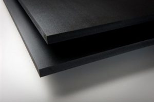 1/8" Black PVC - No Printing