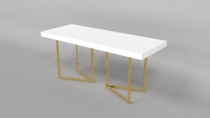 Gold Conversation Table Rental