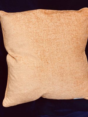 Gold Soft Chenille Throw Pillow 18" x 18"