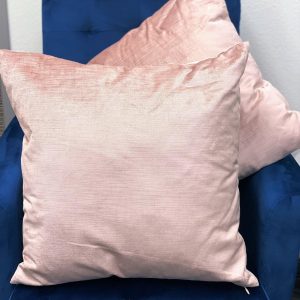 Blush Velvet Pillow 20" x 20"